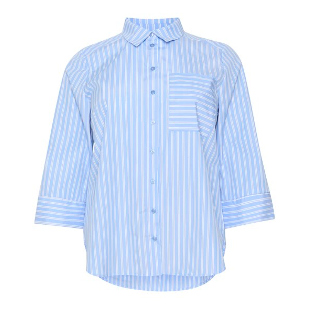 CHEMISE MAGGIE-KAFFE CURVE