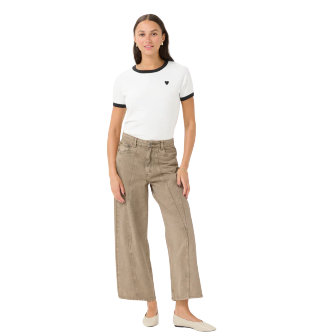 JEANS KARANIA DENIM-KAFFE