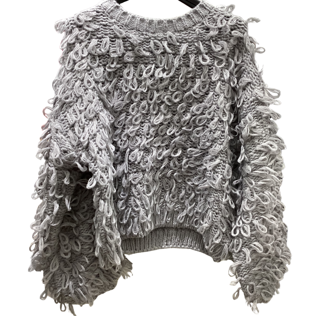 CHANDAIL BOUCLÉ GRIS