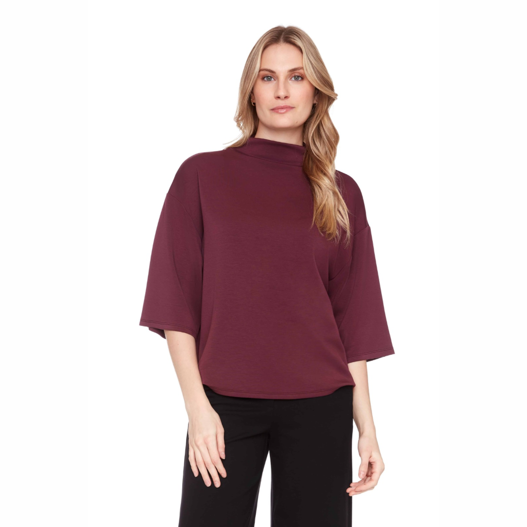 HAUT À COL ROULÉ À MANCHES COURTES BUTTER