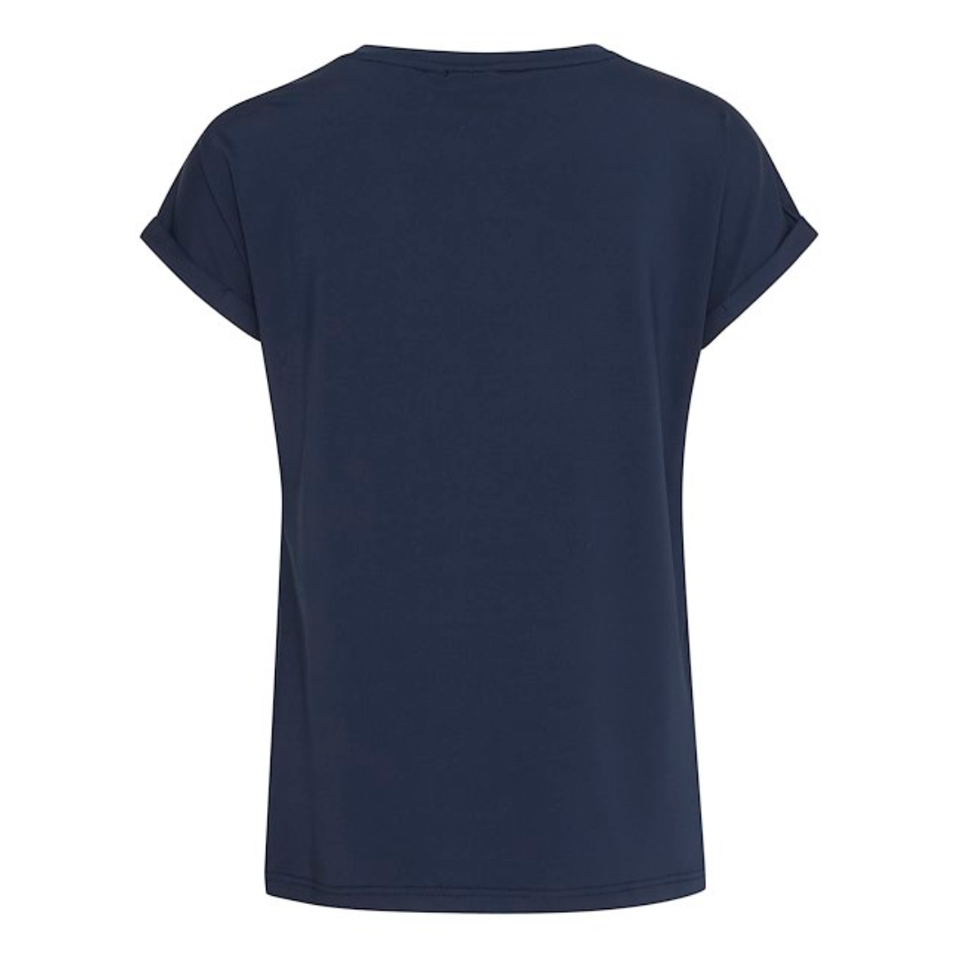 CHANDAIL SEEN TEE MARINE-FRANSA