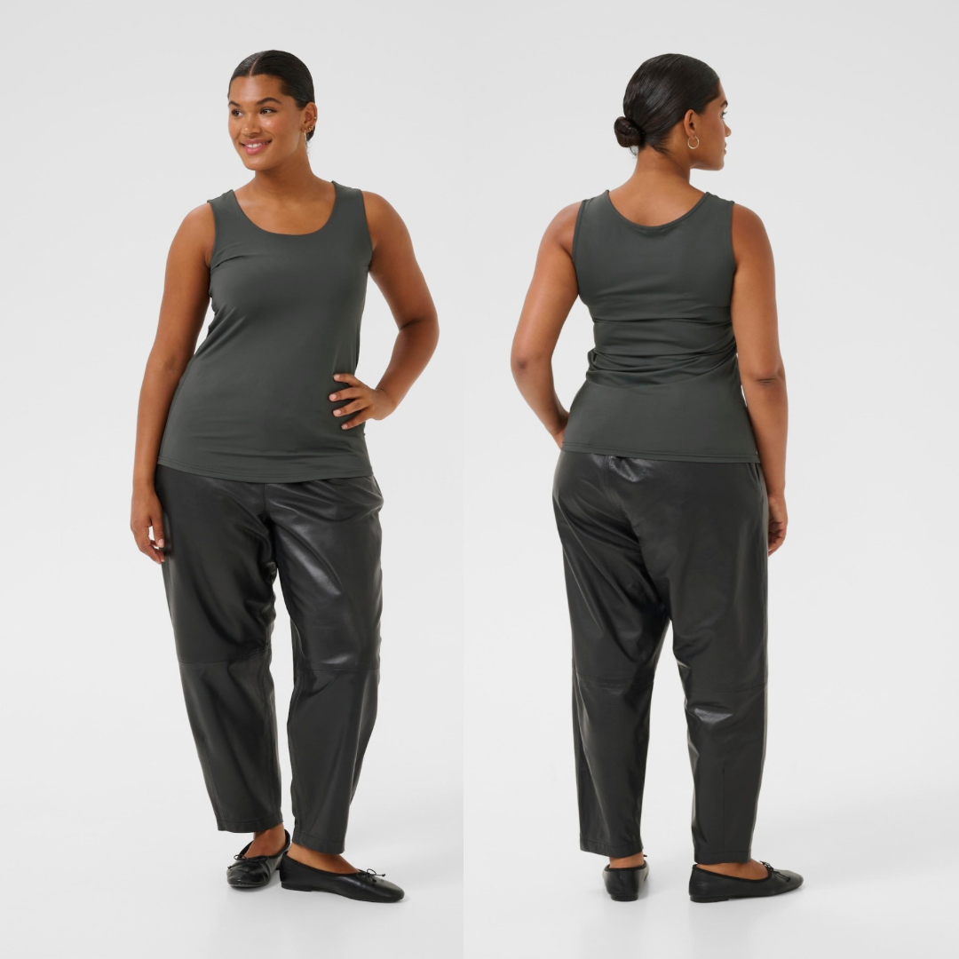 CAMISOLE ERINA 190205-KAFFE CURVE