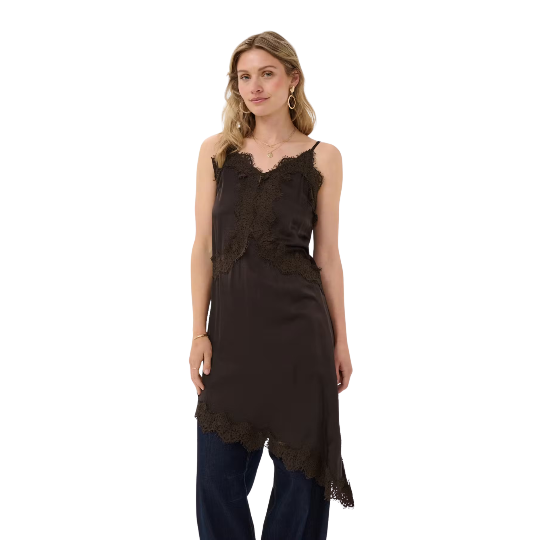 CAMISOLE ROBE CONFIR-CREAM