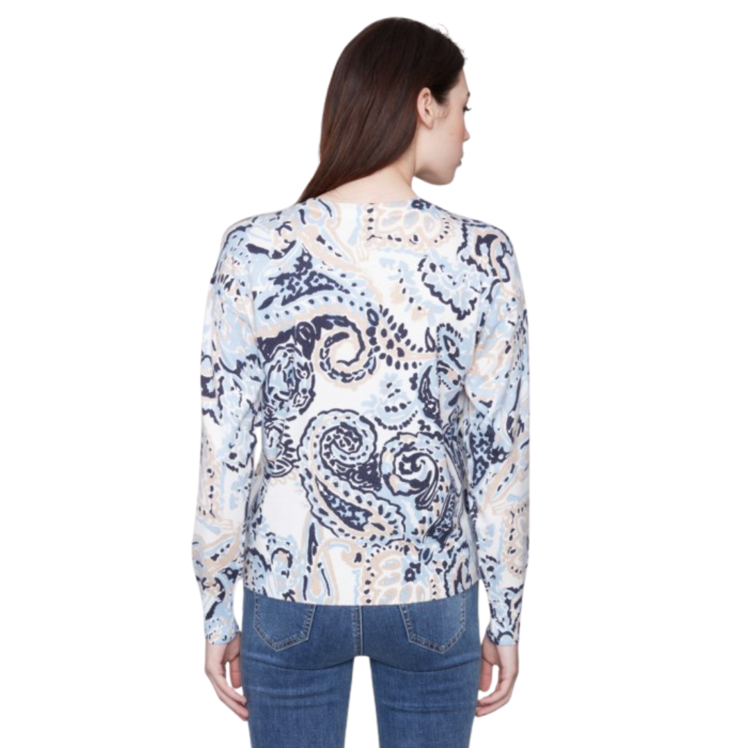 CHANDAIL AVEC BOUTONS LATÉRAUX -CHARLIE B