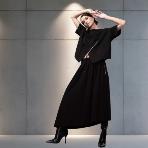 HAUT AVEC DESIGN ASYMÉTRIQUE