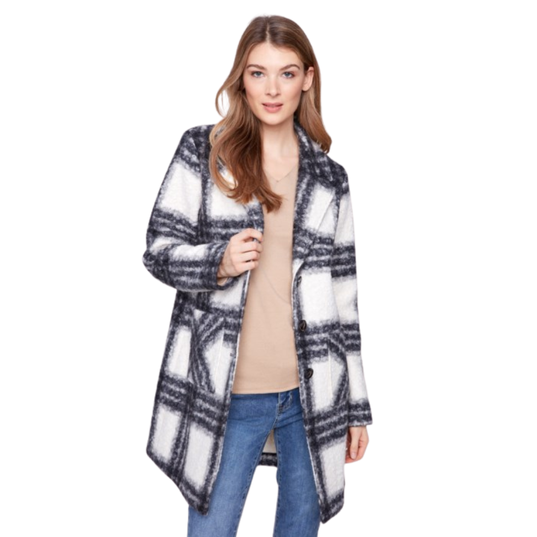 MANTEAUX A CARREAUX-CHARLIE B