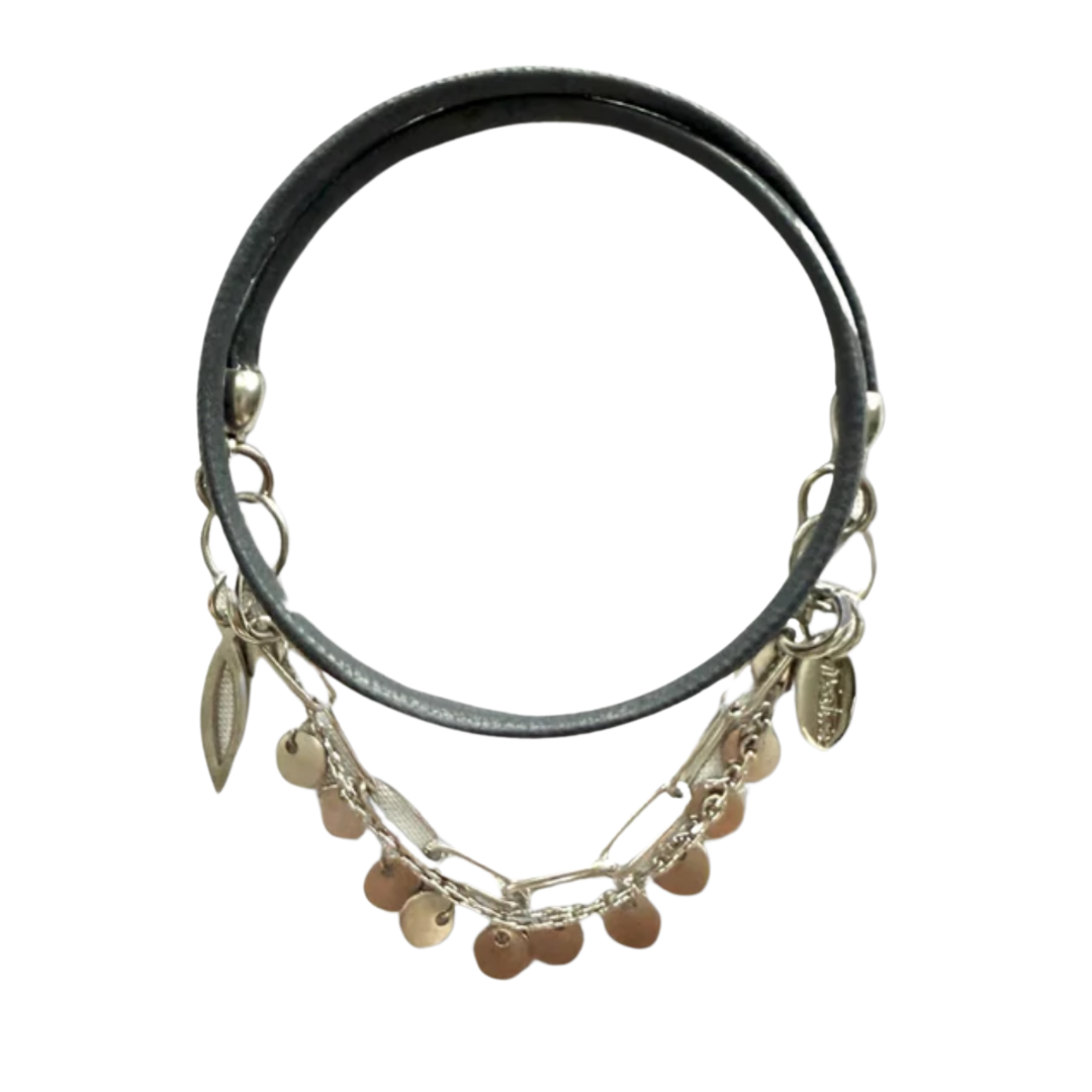 BRACELET CHAMPAGNE/ARGENT