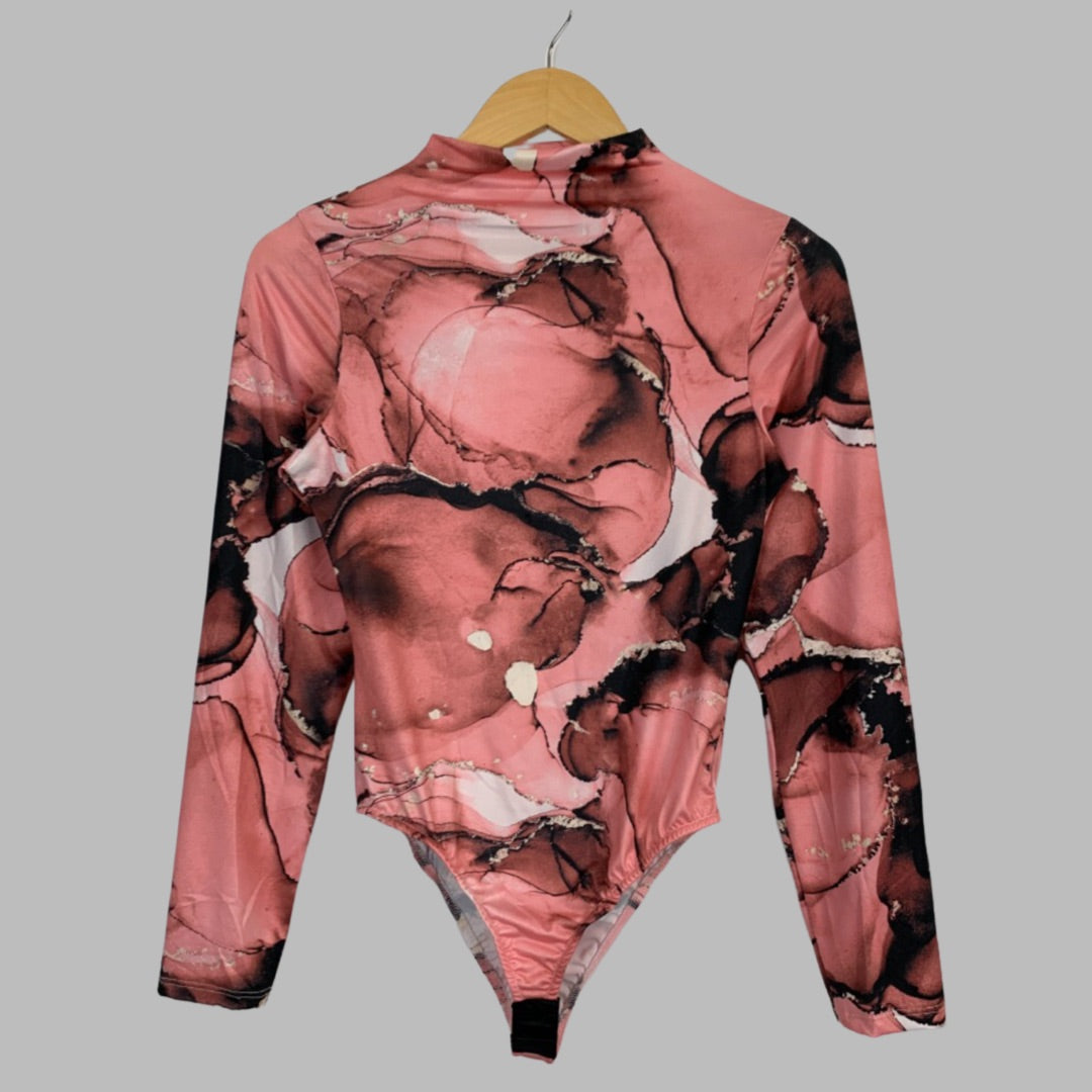 BODY IMPRIMÉ CORAIL