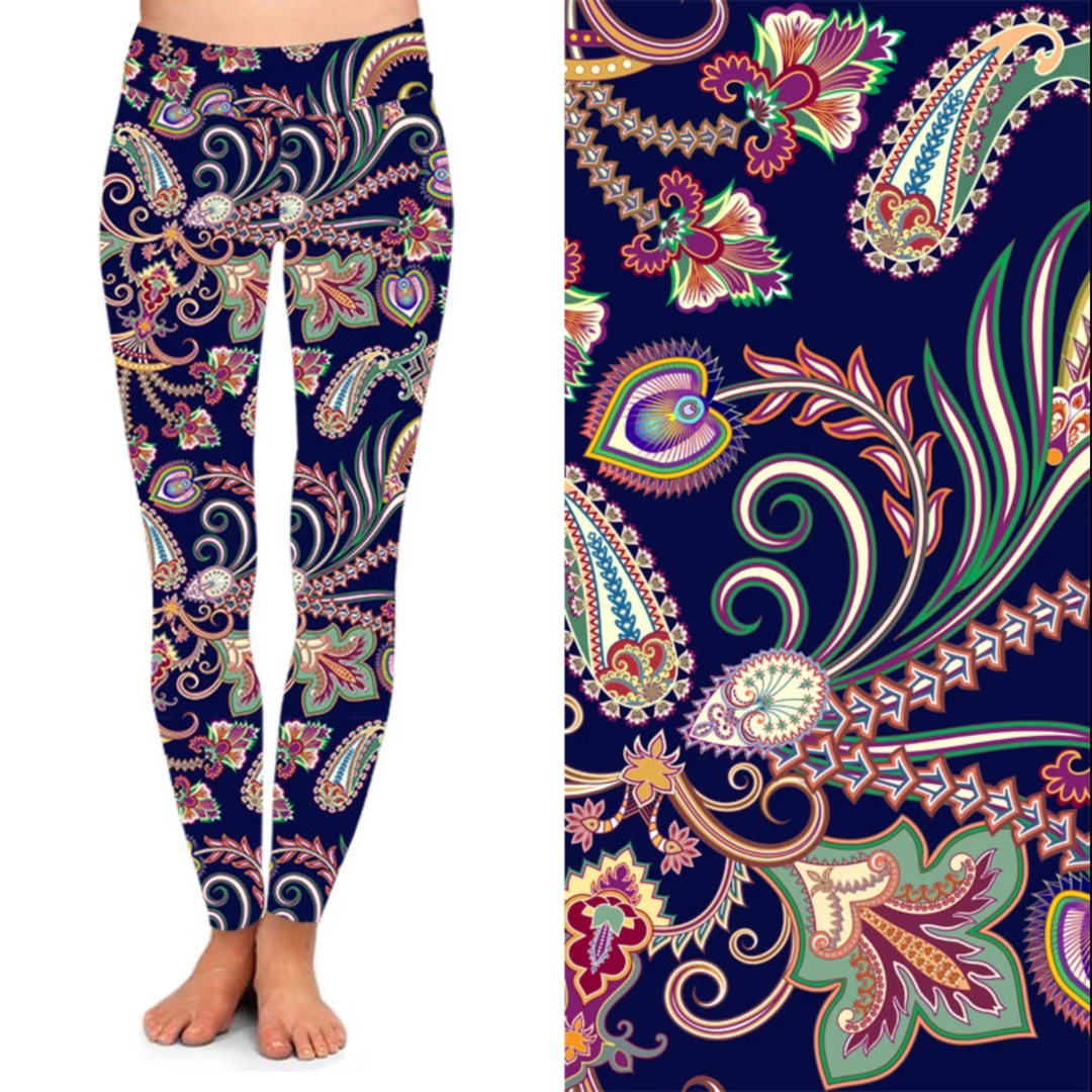 Leggings YOGA PAISLEY