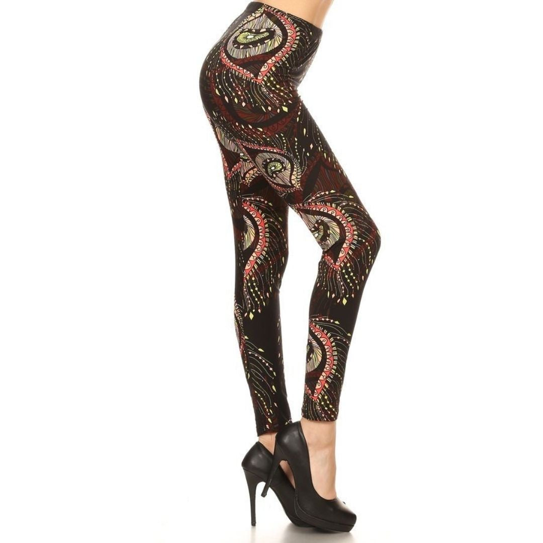 Leggings PLUMES DE PAON